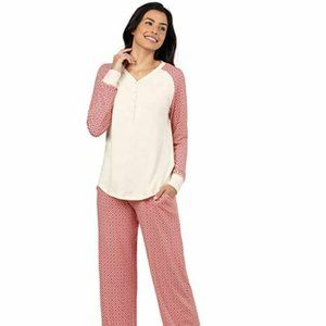 Addison Meadow Pajamas for Women - size M 10/12- PJ Sets for Women - 3pc